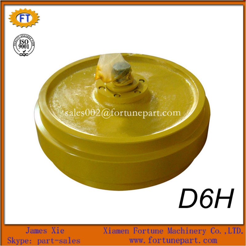 front idler excavator