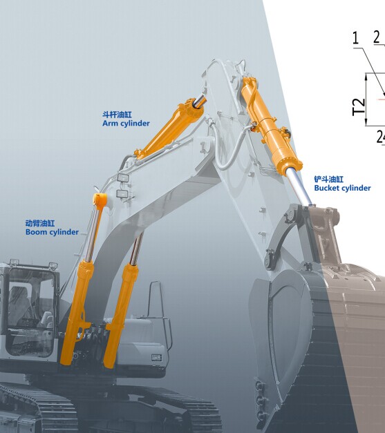 excavator cylinders