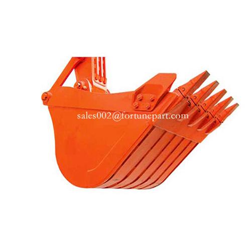 Excavator mud bucket