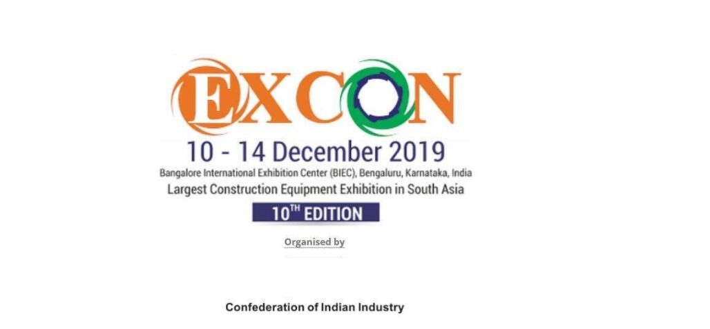Attend EXCON India fair Dec 10th to 14th 2019